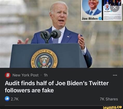 audit finds half of joe bidens twitter followers are fake